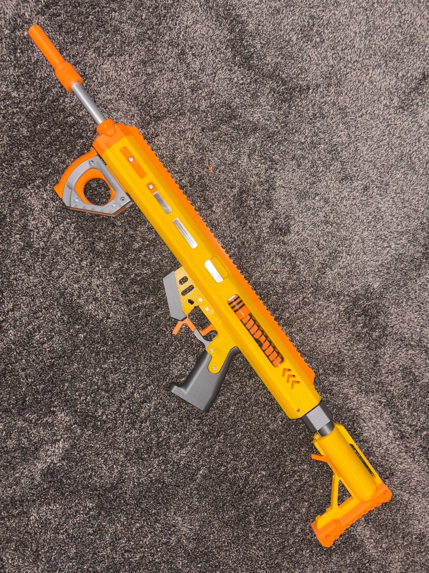 Alchemist - Pump Action Blaster by Sillybutts (Printed Springer Nerf Blaster)