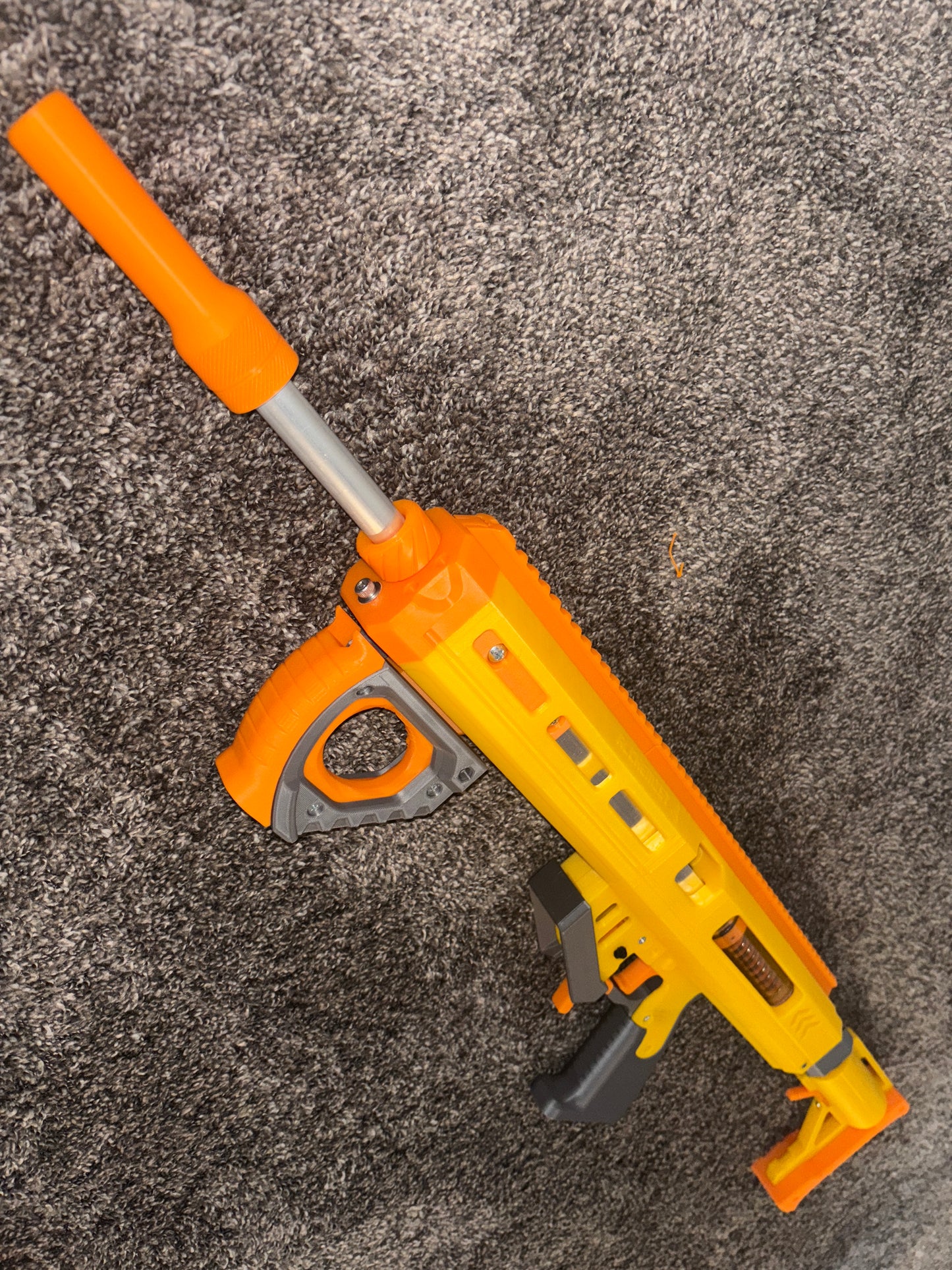 Alchemist - Pump Action Blaster by Sillybutts (Printed Springer Nerf Blaster)