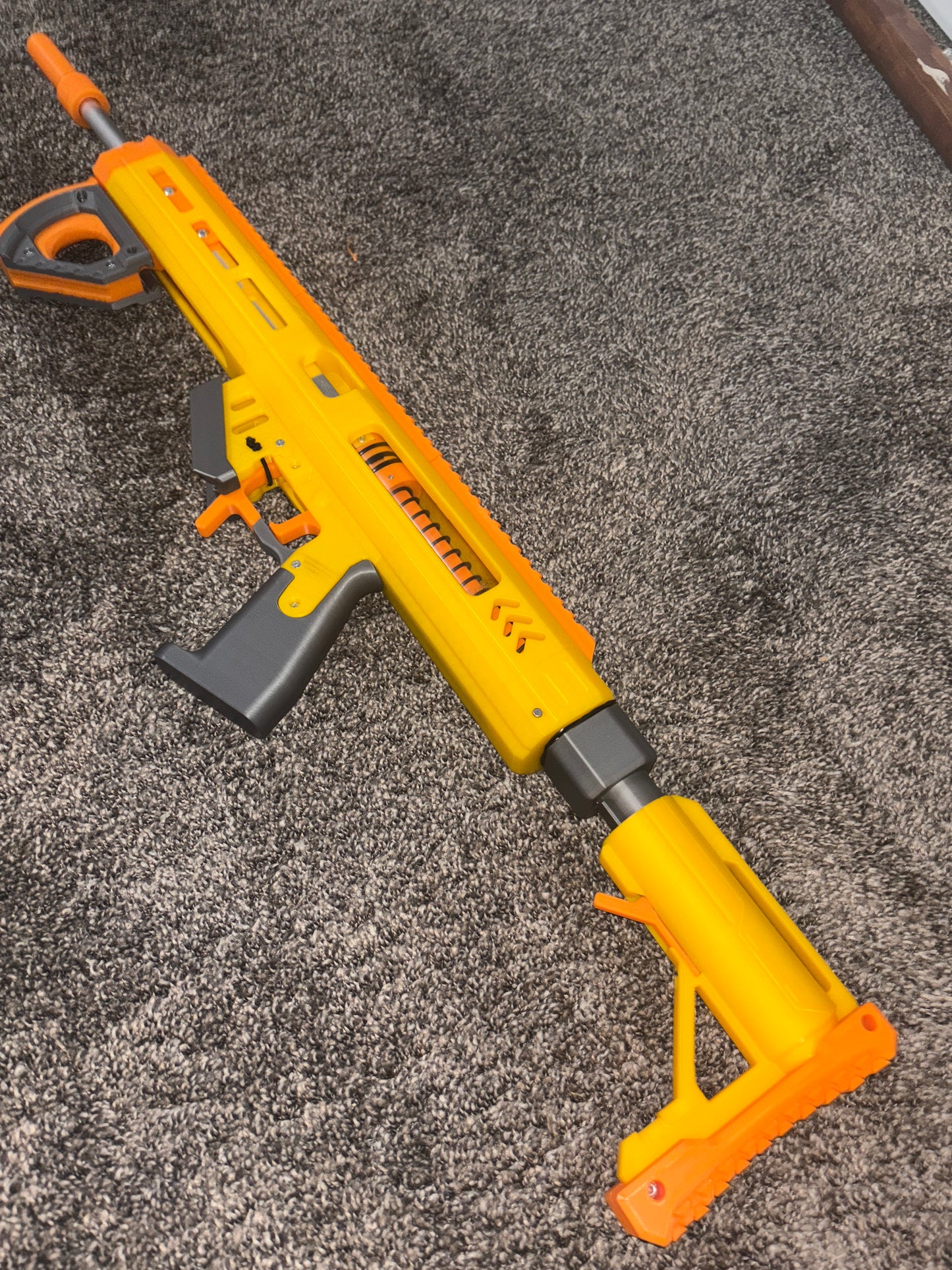Alchemist - Pump Action Blaster by Sillybutts (Printed Springer Nerf Blaster)