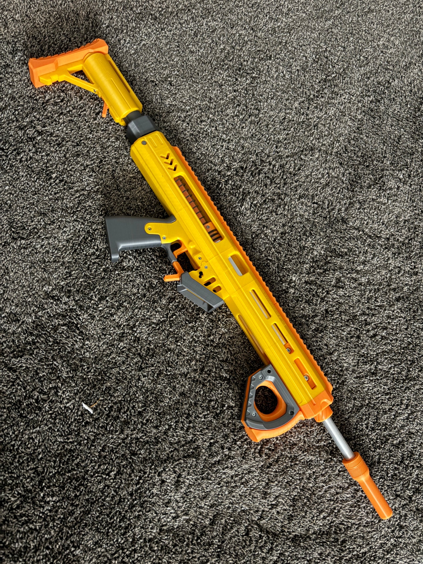 Alchemist - Pump Action Blaster by Sillybutts (Printed Springer Nerf Blaster)