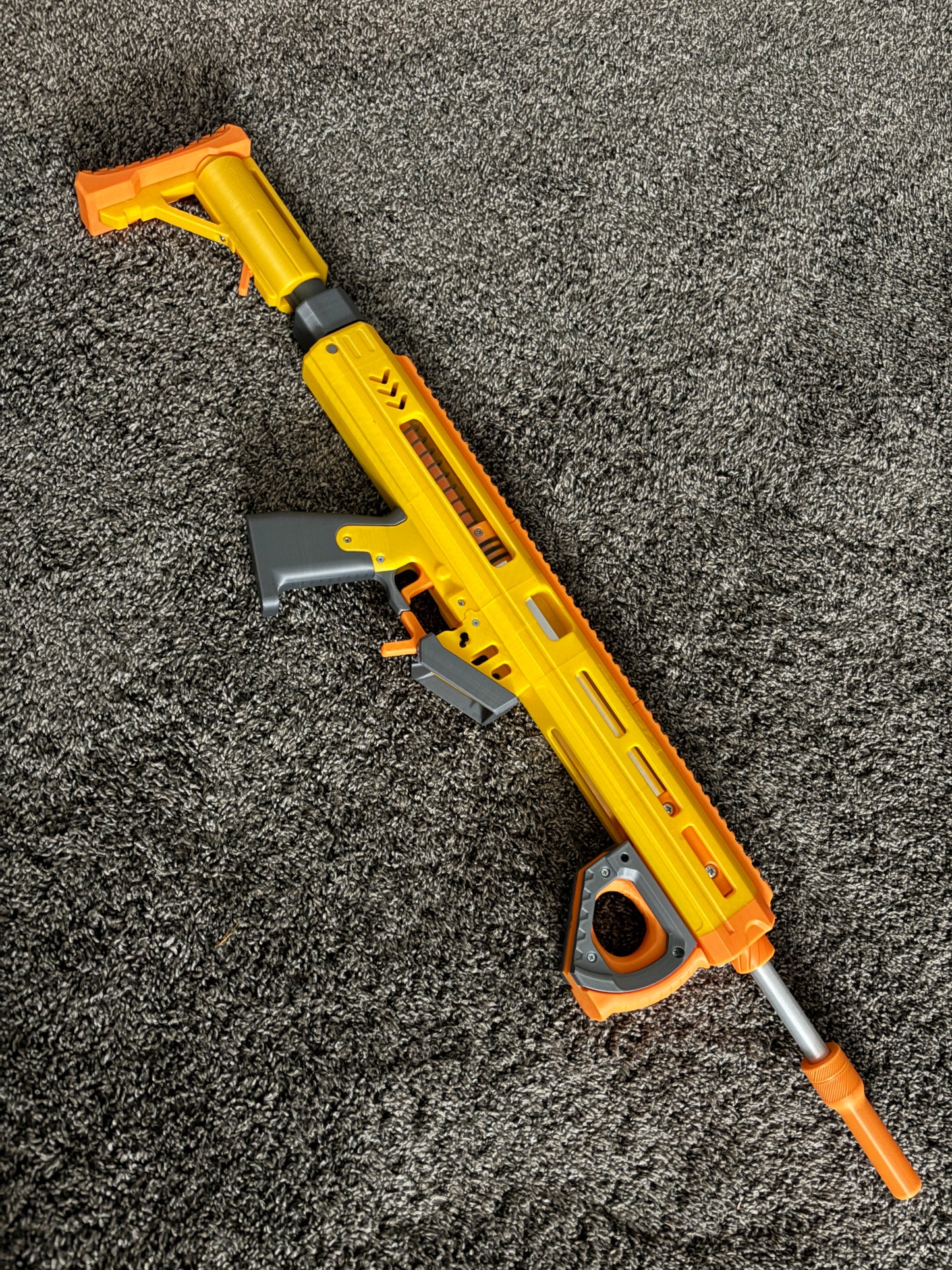Alchemist - Pump Action Blaster by Sillybutts (Printed Springer Nerf Blaster)