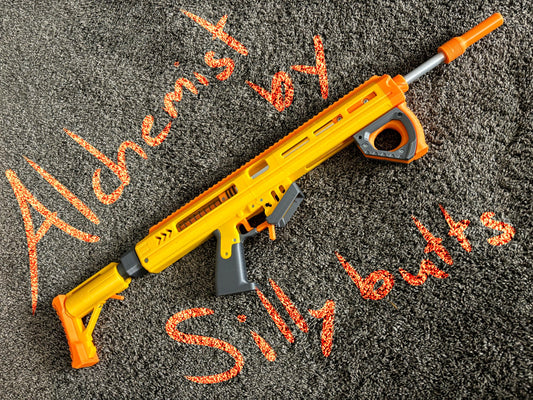 Alchemist - Pump Action Blaster by Sillybutts (Printed Springer Nerf Blaster)